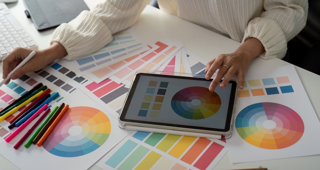 brand identity design desk