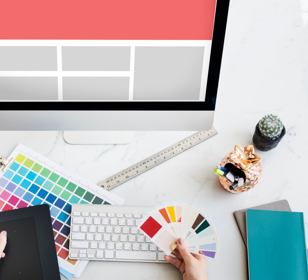 web designer meeting client