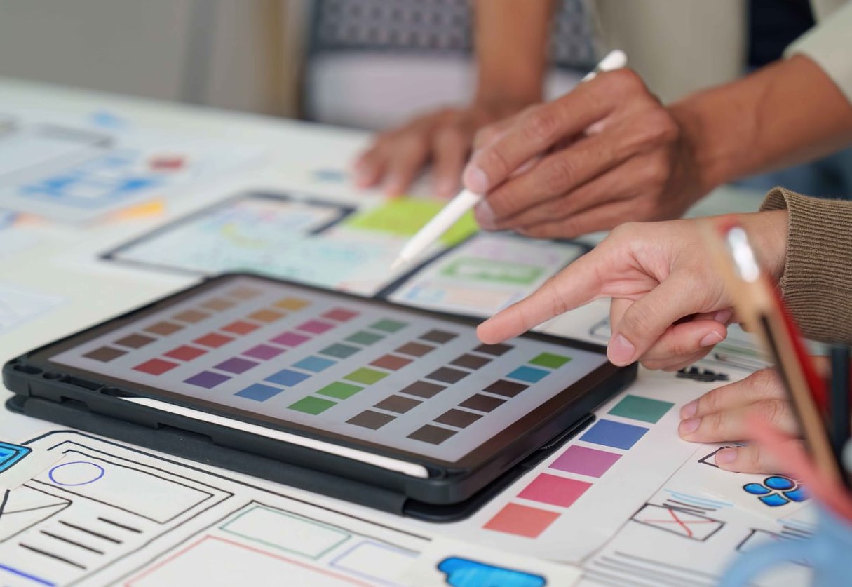 website wireframe layout