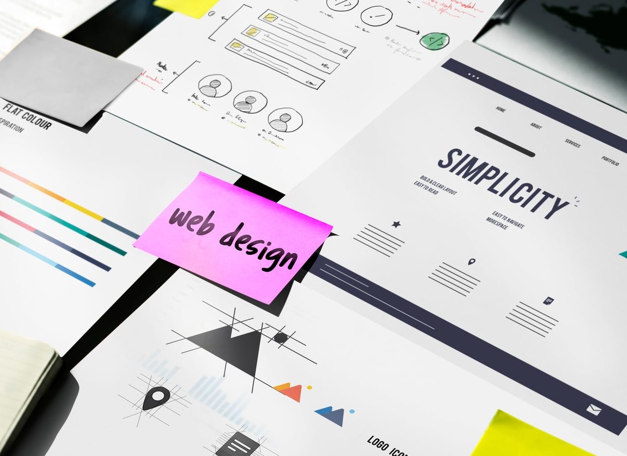 website wireframe layout