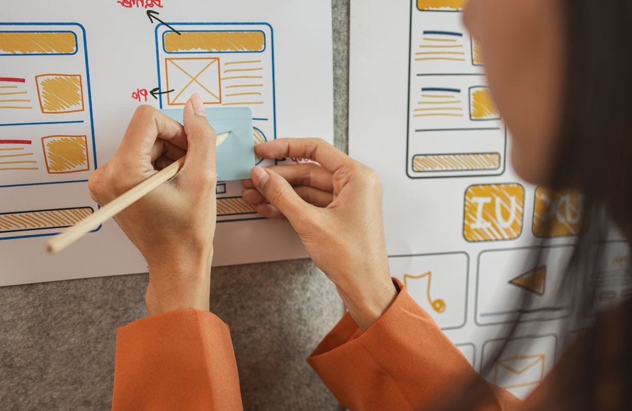 website menu design